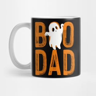 Boo Dad Funny Halloween Spooky Ghost Mug